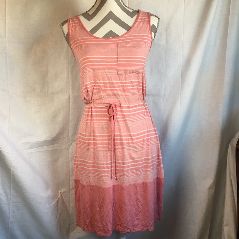 Pink Rose summer dress sleeveless